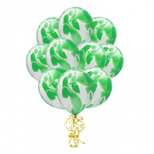 Облако шаров Мрамор Зеленый
