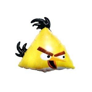Фольгированный шар Angry Birds Желтая птица 62 см