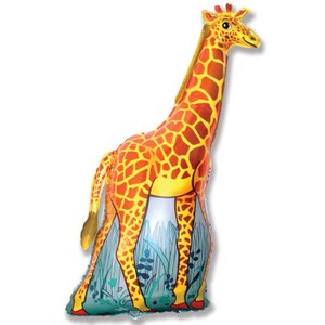Фольгированный шар Жираф 119 см