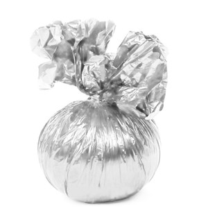Грузик серебряный для воздушных шаров