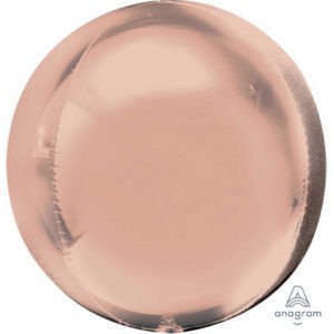 Шар сфера 3D Розовое золото - 61 см