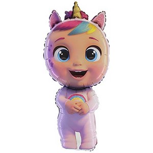 Фольгированный шар фигура кукла Cry Babies 102 см