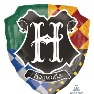 Фольгированный шар фигура герб Гарри Поттер Хогвартс 69 см