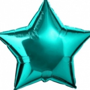 Фольгированный шар звезда Тиффани 46 см