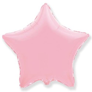 Фольгированный шар звезда Розовая 91 см