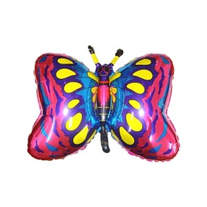 Фольгированный шар Бабочка красный 89 см