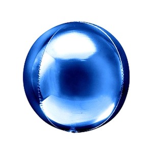 Шар Сфера 3D синий